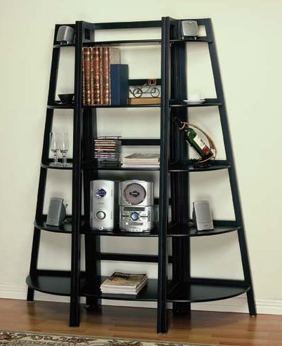 3 PCs Large Bookcase Set