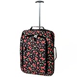 Borderline Cherry Cabin Approved Soft Wheeled Bag (Black Cherry)