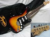 Fender Squier V mod ST SSS 3TS