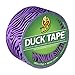 Duck Brand 281517 Purple Zebra Printed Duct Tape, 1.88 Inches x 10 Yards, Single Roll