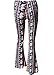 Wink Gal Women Bell Bottom Printed Boho Flare Long Yoga Wide Leg Pants