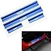 Nicebee One set of 4 pcs Aluminum alloy Front & Rear Door Sill Protector Scuff Plate Entry Guards For 2007-2016 Jeep Wrangler JK 4 Door Blue