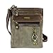 Chala Gemini Vegan Leather Crossbody Bag 