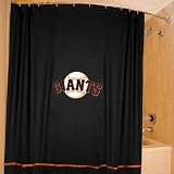San Francisco Giants MLB Baseball Bathroom Shower Curtain