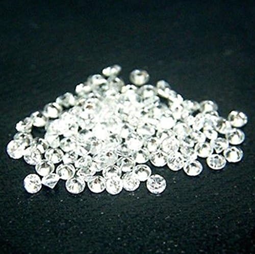 Jaz77 - Round 6.75 mm White Cubic Zirconia AA Quality 10 pcs Lot Loose Gemstones