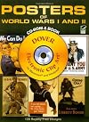 Posters of World Wars I and II CD-ROM and Book (Dover Full-Color Electronic Design)