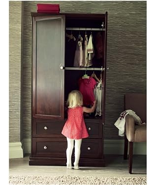 Mothercare Bordeaux Wardrobe - Dark Chocolate