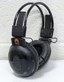 RE Audio REH-2 High Quality Foldable Adjustable 2 Channel (Dual Channel) Infrared IR Wireless Headphones with Volume Control and On/Off Button