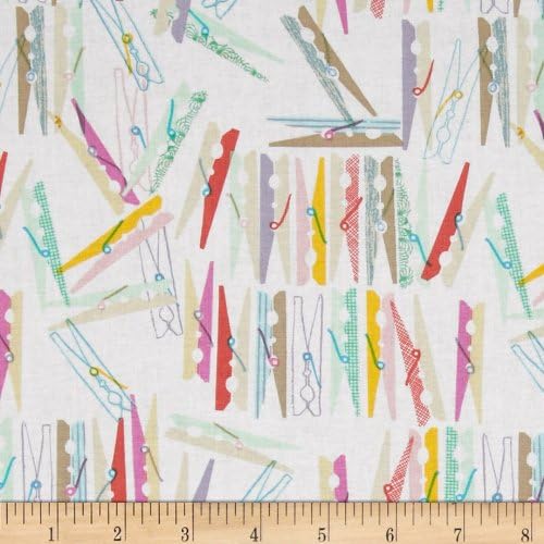 DIY Clothespins Multi Fabric