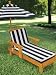Outdoor Chaise with Umbrella