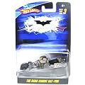 Mattel P3636 - Hot Wheels, Batman Dark Knight Bat-Pod Diecast Fahrzeug (1:50)