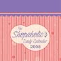 The Shopaholic's: 2008 Day-to-Day Calendar
