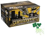 WPN Weapons Grade Paintballs - 2000 Rounds - Green Shell / Yellow Fill