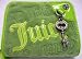 Juicy Couture Mossy Velour Charming Juicy French Wallet