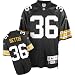 Jerome Bettis Pittsburgh Steelers Black NFL Premier 1997 Throwback Jersey - Large