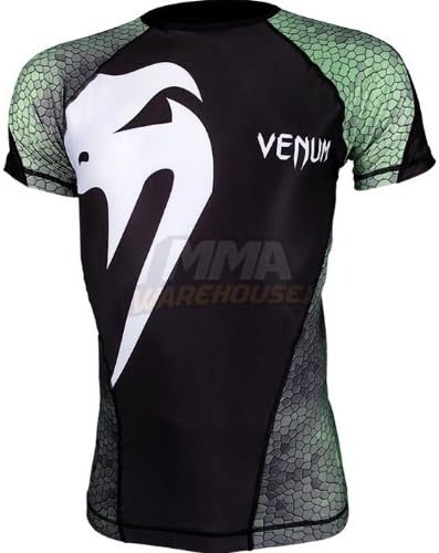 Venum Giant Amazonia Green Short Sleeve Rashguard