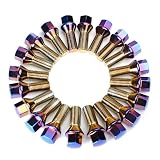 Chameleon Lug Bolts (conical seat 27mm) by RPMNorth Chameleon lug bolts