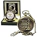 Vietnam War Memorial Pocket Watch - Bronze-finish Metal with Gift Box