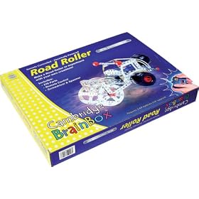 ROAD ROLLER - Science Construction Kit - Educational Product - More than a Game or Toy - Aids Learning - Powered by an electric motor and has a Remote Control giving forward and reverse movement