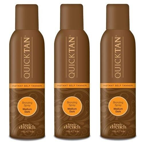 Body Drench Quick Tan * 3 - Pack * Instant Self-tanning Spray * 6 Oz Can Lagre Image Body Drench Quick Tan * 3 - Pack * Instant Self-tanning Spray * 6 Oz Can Large Image