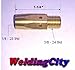 WeldingCity 2-pk MIG Welding Gun Contact Tip Adapter Gas Diffuser 169728 for Miller MIGmatic M-25 M-40 Hobart H-series MIG Guns