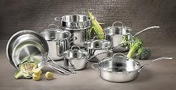 Best buy Calphalon LS13 Tri-Ply Stainless-Steel 13-Piece Cookware Set