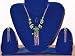 Gift Idea-bollywood Style Green Jewelry Earrings and Pendant 3pc Set Free Shipping