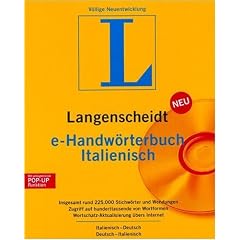 Langenscheidt e-Handw�rterbuch Italienisch. CD-ROM
