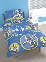 CharacterWorld Clone Wars Honor Rotary Duvet Set, Single