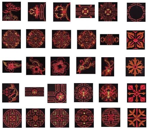 Brother PES Embroidery Machine Card EASTERN MAJESTY 