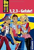 Die drei !!! 1, 2, 3 - Gefahr! (Ausrufezeichen): Dreifachband: Gefahr im Fitnessstudio. Tatort Paris. Skandal auf Sendung