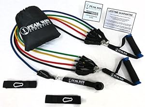 #1 Rated Latex-free Exercise Kit for Men, Women, and Seniors. It's Your Home Gym for Yoga, Pilates, Physical Therapy & Low Impact Training. I Like You.