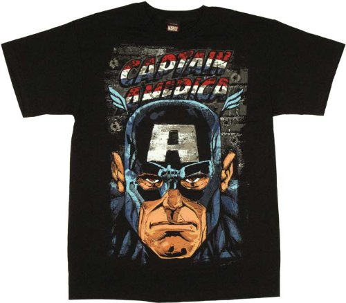  Captain America Battle Tested Marvel Comics T-shirt