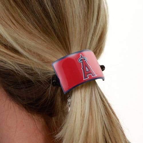 Los Angeles Angels of Anaheim Team Logo Cuff Ponytail Holder