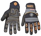 Klein Tools 40039 Journeyman Pro Heavy-Duty Protection Gloves, Large