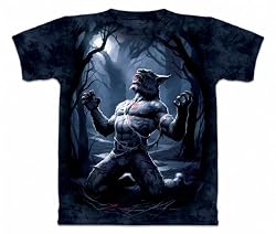 The Mountain Transformation Werewolf Adult Tee T-shirt