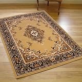 Large Traditional Vegas Runner In Beige 0.67m X 2.0m (2'3 X 6'6 Approx)