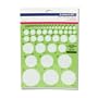 Staedtler Combo Circle Template, 45 Circles to 2.25 Inches, 7.25 x 8.25 Inches, Green (977110)