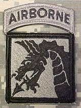 18th Airborne Corps ACU Patch with Airborne Tab