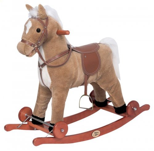Childrens Toyshop   : Musical Rocking and Pull Along Horse
