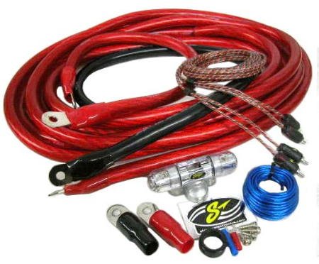 Stinger 8 Gauge Amplifier Wiring Kit w/ RCA Cables