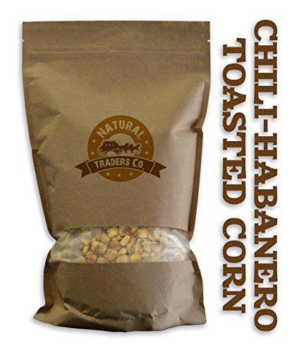 Natural Traders Chili-habanero Toasted Corn Nuts - 1lb Bag - Kosher, Non Gmo, Gluten Free