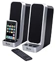 SDI iHome iP71 Lautsprecherpaar für Mac, PC, Notebooks, MacBook - mit Dock Station für iPhone und iPod