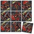 B Dazzle Firefighter Scramble Squares 9 Piece Puzzle