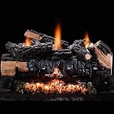 18'' Cumberland Charred Vent Free Gas Log Set w/Manual Valve - NG