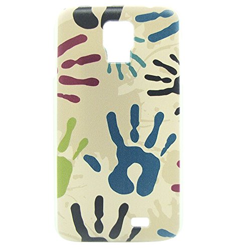 Colorful Hard Back Case Slim Plastic Cover Pouch Skin for DOOGEE VOYAGER2 DG310 5" (color-4)