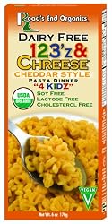 Road's End Organics 123'z and Chreese, Organic, 6-Ounce Boxes (Pack of 12)