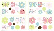 Ladybug Lullabye Wall Decals