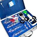 Schröpfen, Schröpfgläser,Schröpfset 24 Koffer Elektrotherapie Tens Reizstrom Cupping Vakuum Pumpe