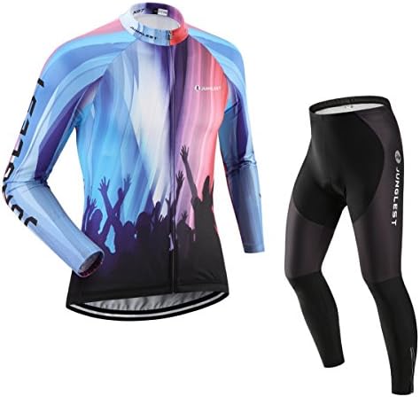 (General pad)(Type:Set size:XXXL) Men Cycling Jersey New Jerseys Long Sleeve performance For perspiration windbreaker vest breathable